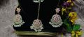Indian tikli necklaces set for women.