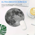 Moon Design Game Mouse Pad Non-Slip Circular Office Accessories Natural  Mat कोव्रिक दल माउस सज़दा मन्जा लोन अबीड व अस्लेर. 