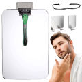 25cm Acrylic Mirror Bathroom Tools Shower Shaving Makeup Washroom Accessories Fogless Fog Free Travel Mirror Unbreakable. 