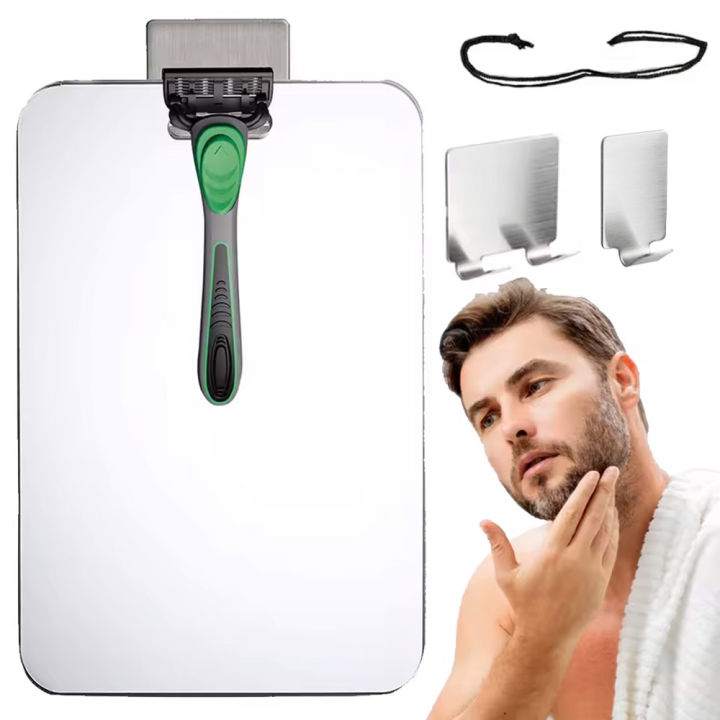 25cm%20Acrylic%20Mirror%20Bathroom%20Tools%20Shower%20Shaving%20Makeup%20Washroom%20Accessories%20Fogless%20Fog%20Free%20Travel%20Mirror%20Unbreakable%20-%20Image%202