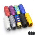 Universal 95MM Non-Slip Gear Shift Knob Manual Transmission Aluminum knurled Shifter Lever Knob. 