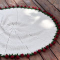 1pcs Rose Blanket Bouquet With  Bag Crochet Handmade Blanket of Roses Birthday Valentine's Day  for Girlfriend. 