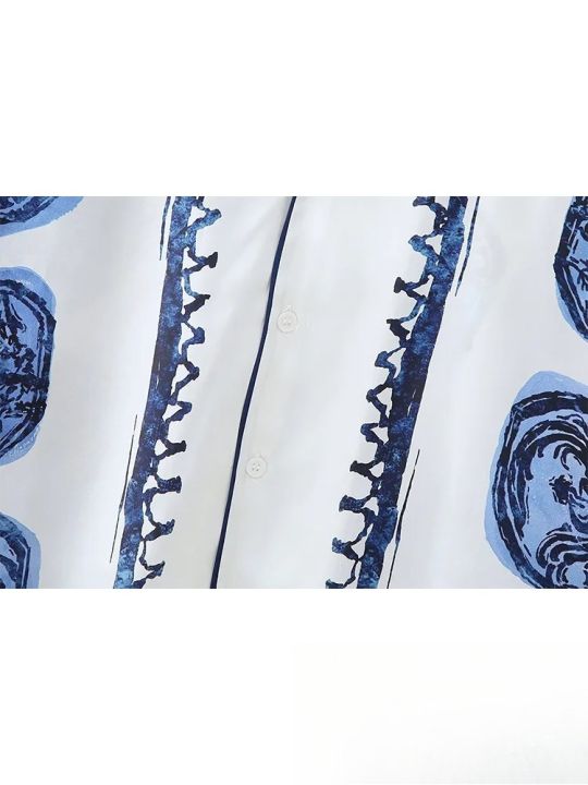 KONDALA%20Vintage%20Casual%20Print%20Women%20Suit%20Single%20Breasted%20V%20Neck%20Shirts+Loose%20Wide%20Leg%20Long%20Pants%20Fashion%202024%20Autumn%20Women%20Sets%20-%20Image%206
