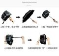 umbrella 10 or 8ribs Automatic Open and Close Windproof Folding Umbrella for Men Women Portable Umbrellas for Rain and Sun Protection Three Steps Folding Umbrella with Cover. 