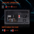 400W PC Power Supply for Gaming Computer Fonte 400W PC PSU Power Supply Unit Black Gaming Quiet 120mm Fan 24pin 12V ATX Desktop. 