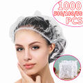 1000/500/100/50 Disposable Shower Cap - Waterproof Shower Cap - Plastic Shower Cap - Men's and Women's Hair Caps - High-Quality.