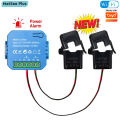 Smart Life WiFi Energy Bidirection Meter with Buzzer Overload Alarm App Monitor Solar Produced Consumed Power AC110V/240V.