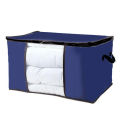 Clothes Storage Bags Foldable Blanket Storage Bins with Durable Handles Thick Fabric for Clothing.