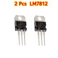 2 Pcs Original LM7812 Voltage Regulator LM7812 12Volt Voltage Controller IC. Convert Any 24V in to 12V With LM 7812 ( 7812 ) LM-7812 12V 1A Fixed Voltage Regulator ( Easy Net Store ). 