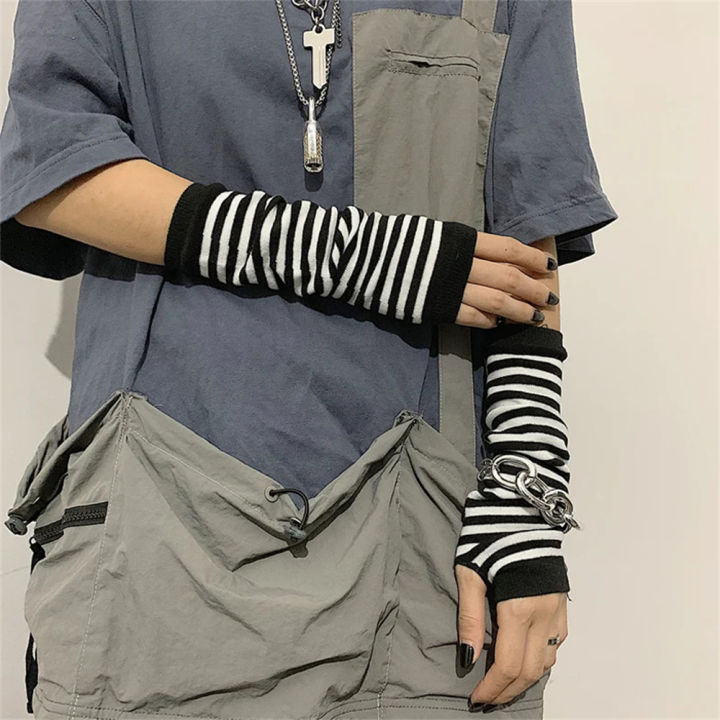 A%20pair%20Long%20Fingerless%20Gloves%20Cuff%20For%20Glove%20Elbow%20Mittens%20Cool%20Stretch%20Winter%20Arm%20Warmer%20Mitten%20-%20Image%202