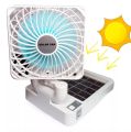 Solar Rechargeable Car fan Dashboard 360 Degree Rotatable fan Car Auto Powerful 3 Speed Cooling Air Fan for All Cars,Tempo,Trucks.