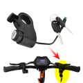 Throttle for Kukirin G2 Max / G2 Pro Electric Scooter Speed Accelerator Switch 5pin Cable with Lock Key Parts. 