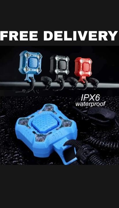 KCG%20Bike%20Bell%20Lamp%20Cycling%20Light%201200mAh%20Electric%20Horn%20Waterproof%20USB%20Charging%20Loud%20Alarm%20Security%20Bicycle%20Bell%20-%20Image%204