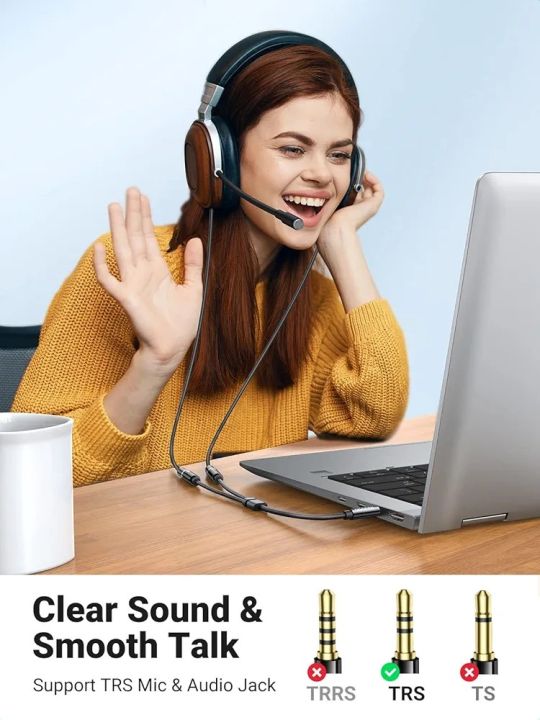 UGREEN%203.5mm%20Headphone%20Mic%20Splitter%20Adapter%2030620%20-%20Image%203