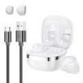 Toocki EJ06 TWS Wireless Earphones Bluetooth 5.2 Mini In-Ear Earbuds Touch Control with Mic for Android Phone. 