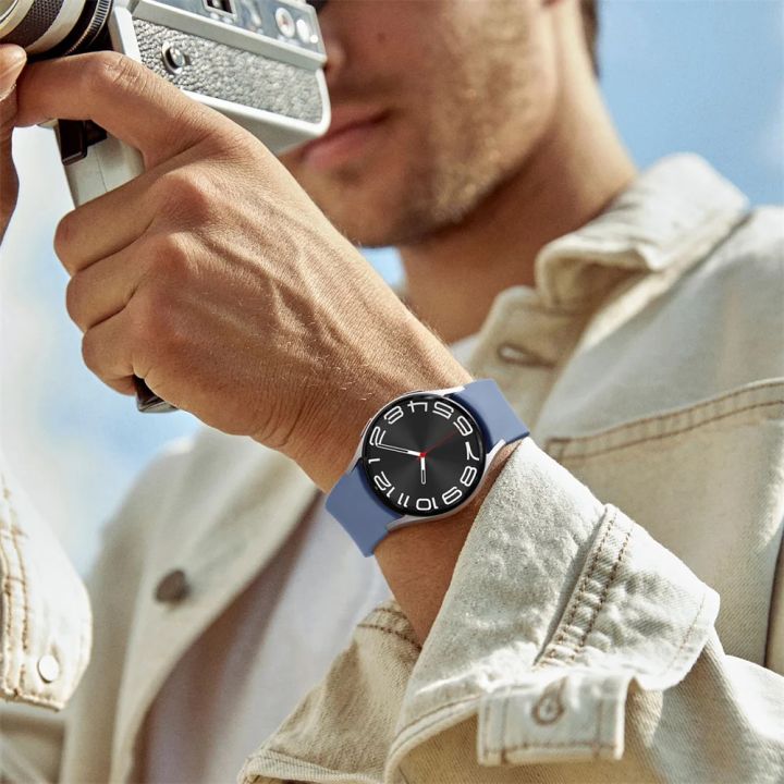 Sport%20band%20For%20%20%20Watch%207%206%205%204%20FE%2044mm%2040mm%205%20pro%2045mm%2020mm%20No%20gap%20Bracelet%20Silicone%20Strap%20%20Watch%206-4%20classic%20-%20Image%205