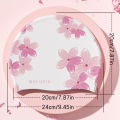 Women's Silicone Swimming Cap Waterproof Non-slip Printed Swimming Cap Comfortable High Elastic Swimming Cap. 