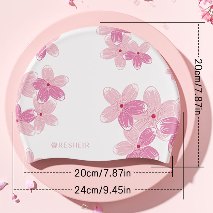 Women's%20Silicone%20Swimming%20Cap%20Waterproof%20Non-slip%20Printed%20Swimming%20Cap%20Comfortable%20High%20Elastic%20Swimming%20Cap%20-%20Image%206