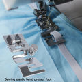 Sewing Machine Overlock Vertical Presser Foot Fit For All Low Shank Snap-On Singer Brother Babylock Euro-Pro Janome Kenmore Juki. 