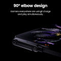 240W USB Type C Fast Charging Cable Foldable Bracket 2-in-1 Data Cable USB C Phone Stand Charge Wire For iPhone 17 16 15 .
