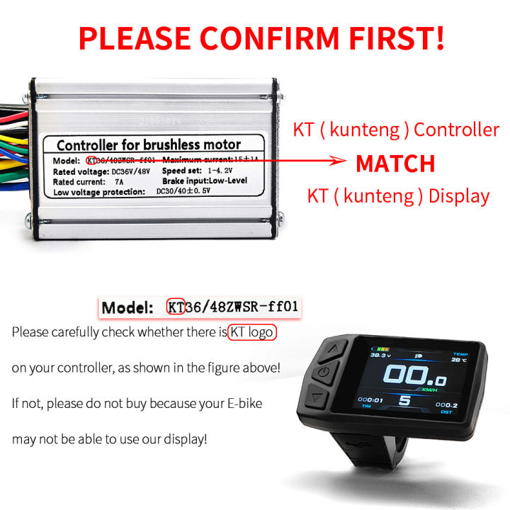 KT%20TF01U%20Display%20Suitable%20for%20KT%20Controller%20with%20USB%20Charging%20Port%20%2024V/36V/48V%20Electric%20Bicycle%20Color%20LCD%20TFT%20Display%20Ebike%20Par%20-%20Image%202