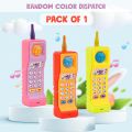 Zest 4 Toyz Musical Mobile Phone Toy for Kids Cellphone | Telephone | Light & Sound | Educational Toys for Kids Baby Babies - Multicolor (Battery Included. 