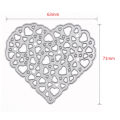 Decorative DIY Cutting dies Wedding Embossing folder For Scrapbooking dies metal Congratulations Die cuts. 