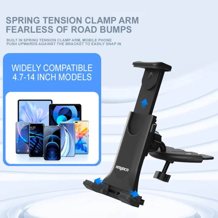 Universal%20Car%20Tablet%20Stand%20CD%20Slot%20Mount%20Adjustable%20Holder%20for%20iPad%20Pro/Air/Mini%2010.9%204-13%E2%80%9C%20%20Tablet%20%20Phone%20Auto%20Mount%20-%20Image%206