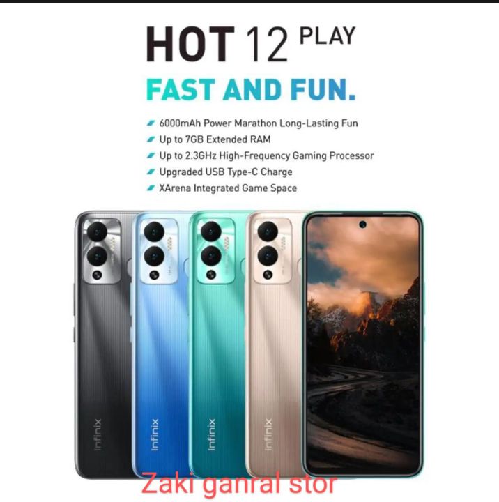 infinix ho 20i -6.6 inch Display -4GB RAM /Rom 64 gb .Dual sim