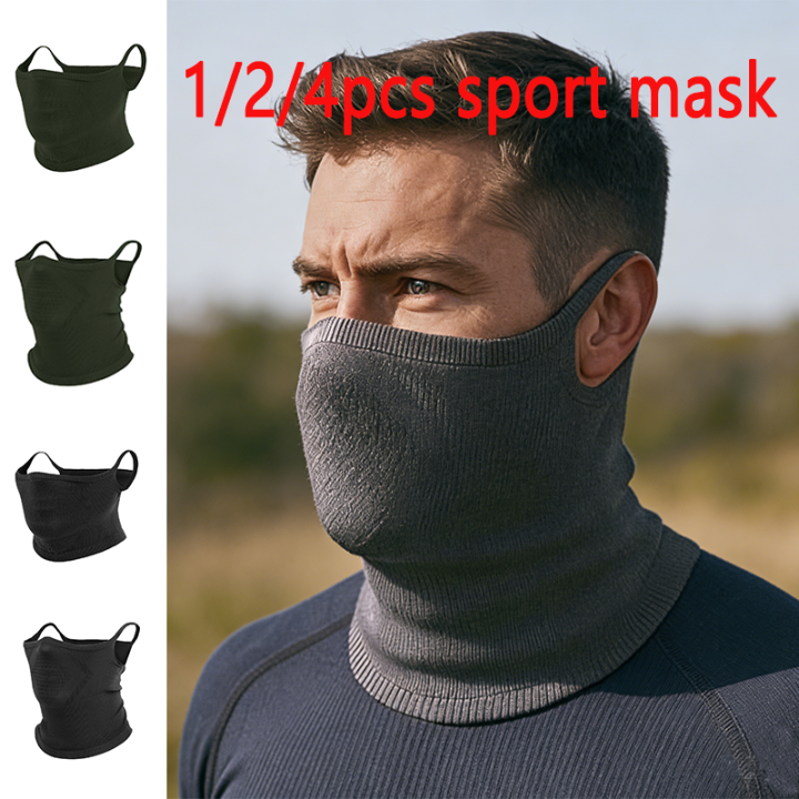 Balaclava Face Mask Breathable UV Protection Cycling Hiking Face Mask Quick Dry Dustproof Running Neck Gaiter Scarf Bandana