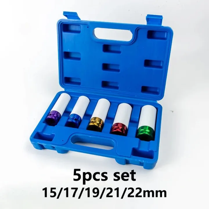 17/19/21/22mm%20Hex%20Sockets%20Pneumatic%20Wrench%20Tire%20Screw%20Sleeve%201/2%20Inch%20Air%20Gun%20Tire%20Protection%20Impact%20Nut%20Socket%20Car%20Garage%20Tool%20-%20Image%207