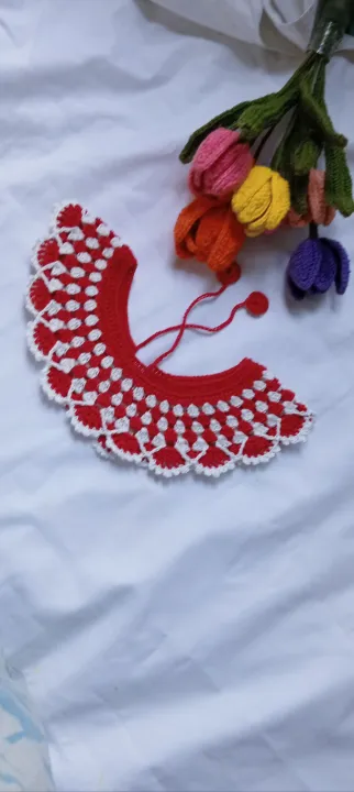 Kushikatar%20gola%20Crochet%20baby%20neck%20for%20any%20size%20made%20by%20the%20thread%20of%20Nine%20best%20for%20summer%20baby%20girls%20Handmade%20Fashionable%20cute%20Crochet%20Baby%20Neck%20Design%20dress%20for%20girls%201%20peices%20white%20and%20Green%20Colour%20Kushikatar%20jamar%20gola%20crochet%20baby%20neck%20design%20-%20Image%202