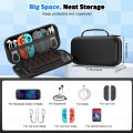 Travel Carrying Case For NS Switch 2 Console EVA Hard Shell Shockproof Storage Bag Protective Bag Pouch for Switch 2 Accessories. 