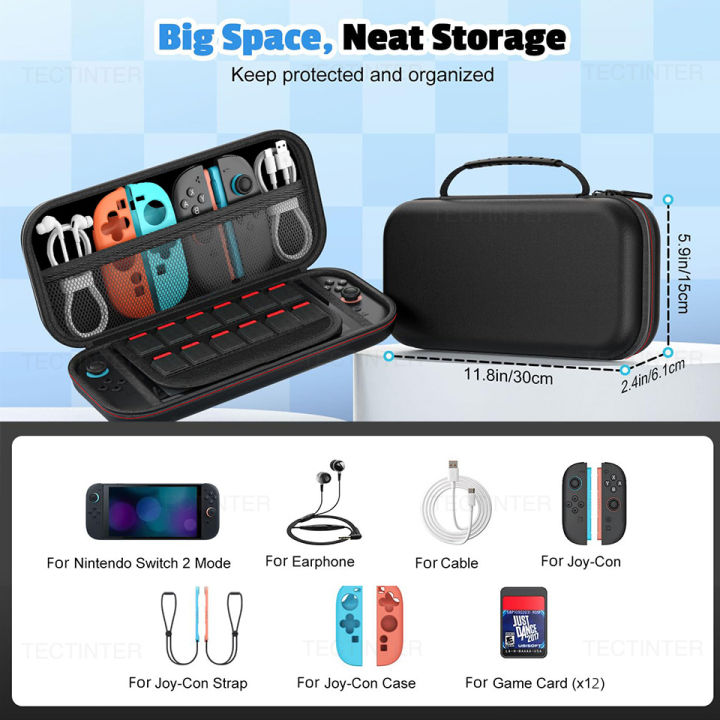 Travel%20Carrying%20Case%20For%20NS%20Switch%202%20Console%20EVA%20Hard%20Shell%20Shockproof%20Storage%20Bag%20Protective%20Bag%20Pouch%20for%20Switch%202%20Accessories%20-%20Image%203