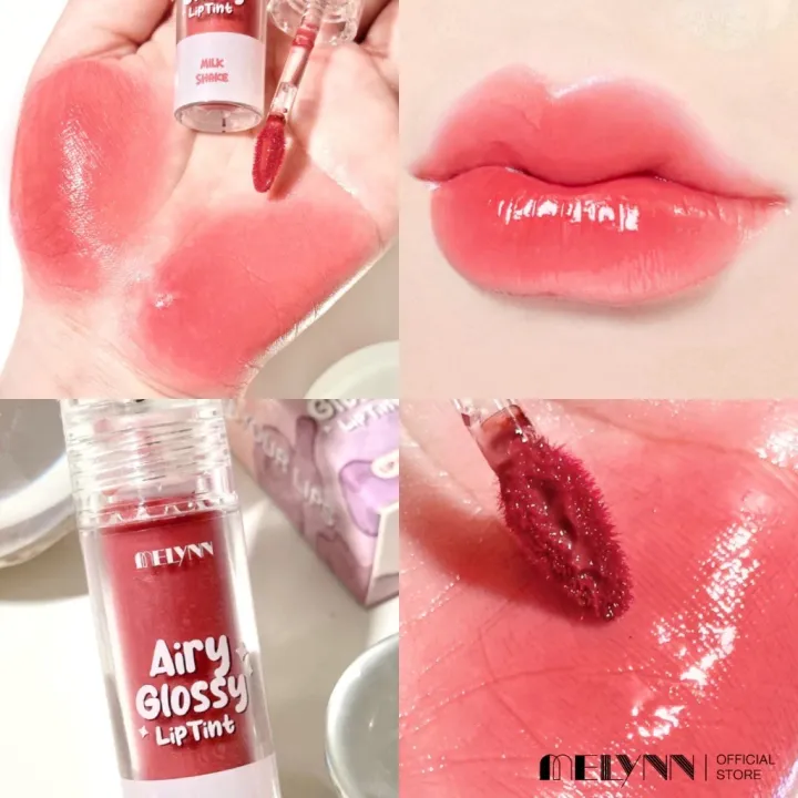 Melynn%20Airy%20Glossy%20Lip%20Tint%203.5g%20Melynn%20Airy%20Glossy%20Lip%20Tint%2001%20Juicy%20Gummi%203.5g%20-%20Image%204