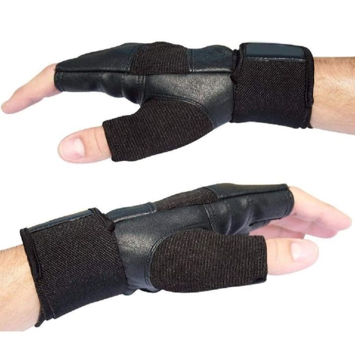 Weightlifting Gym Gloves Fitness Wrist Wraps Exercise