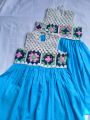 Handmade Fashionable Cute Crochet baby frock for girls best for summer made by the thread of nine for any sized Crochet baby frock for Girls Jumping Meters 2-7 Years Summer Princess Baby Girls Dresses Party Birthday Kids Strawberry Cute Children's Frocks.