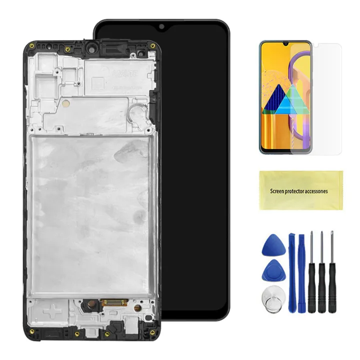 AMOLED%20Screen%20for%20Samsung%20Galaxy%20A32%20A325%20A325F%20A325M%20Lcd%20Display%20Digital%20Touch%20Screen%20with%20Frame%20Replacement%20with%20Fingerprint%20-%20Image%208
