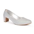 Imported Block Heel Coat Shoes for Women, Almond Toe, Slip-On Pumps, Multiple Sizes. 