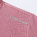 Women Running T-Shirt Reflective High Elastic Breathable Running Sports T-Shirt Summer Quick-Drying Ice Silk Cool Short Sleeves.