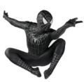 VENOM / Black Spiderman Super Hero Costume For Kids (All ages available),New. 