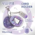 Sweet Y2K Style 1 Inch Photo Card Holder Vintage Tamagotchi ID Family Picture Cover Case Girls  Toy Figure Accessory. 