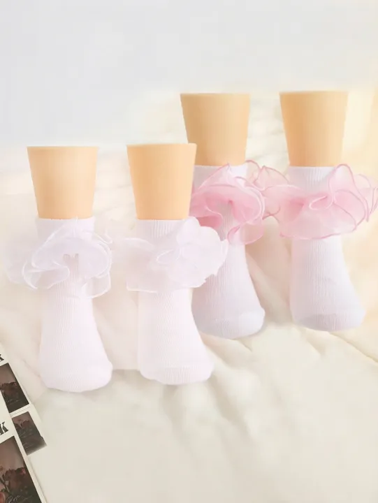2%20Pairs%20of%20Children's%20Ruffled%20Princess%20Short%20Socks,%20White%20and%20Black%20Thin%20Dance%20Socks%20for%20Girls%20Aged%201-12,%20Suitable%20for%20Daily%20Wear%20in%20All%20Seasons%20-%20Image%203