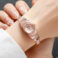 Elegant Women Watches Fashion Rhinestone Ladies Quartz Watch Bracelet Wristwatches Reloj Mujer（Without Box）. 