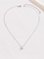 1pc Minimalist Style Niche Design Water Drop Beaded Stainless Steel 18K Gold Plated Necklace For Women Stacking Necklace Summer.
