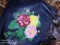 6pc Beautiful Best Quality 7inch Cross-Stitch Bunch Stitchable Contrast.Amazing Design Adds Extraordinary Look to Any Dress,Making It Designer-Quality Suitable for Any Occasion,Loved by Females,Ladies Teens,Girls used on Any Cloth Easily blendable colours. 