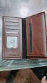 men leather violet &purse for rupees business card. 