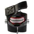 Tokyo Ghoul Mask  Anime Kaneki Ken Cosplay Masks Halloween Party Masks Cosplay Ghoul Kinkiken Zipper Mouth Mask Scary Masque. 