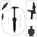 Car Oil Change Pump Fuel Diesel Pumping Tube Pipe Liquid Gasoline Petrol Suction Hand High Pressure Truck Motorcycle Accessories. 