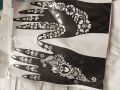 new mehndi sticker design for 2 hands. 